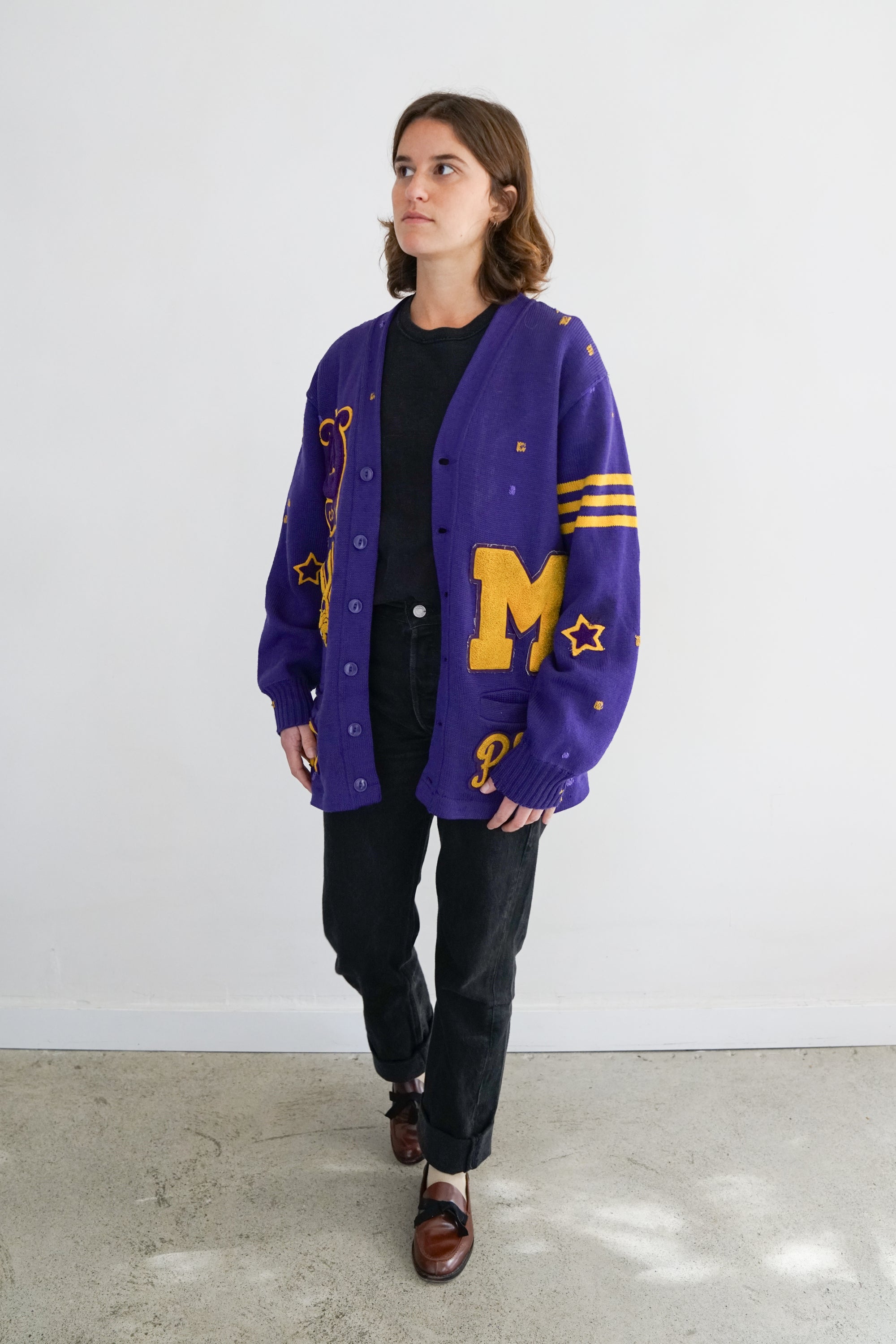 The 100 Holes Varsity Cardigan