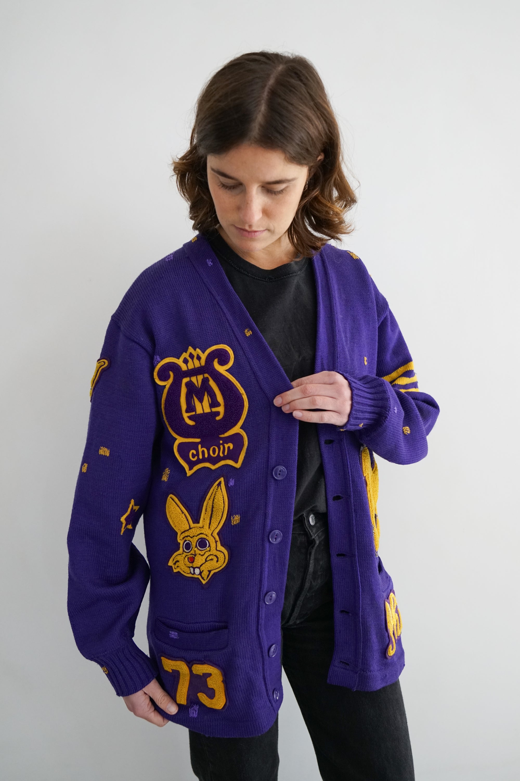 The 100 Holes Varsity Cardigan