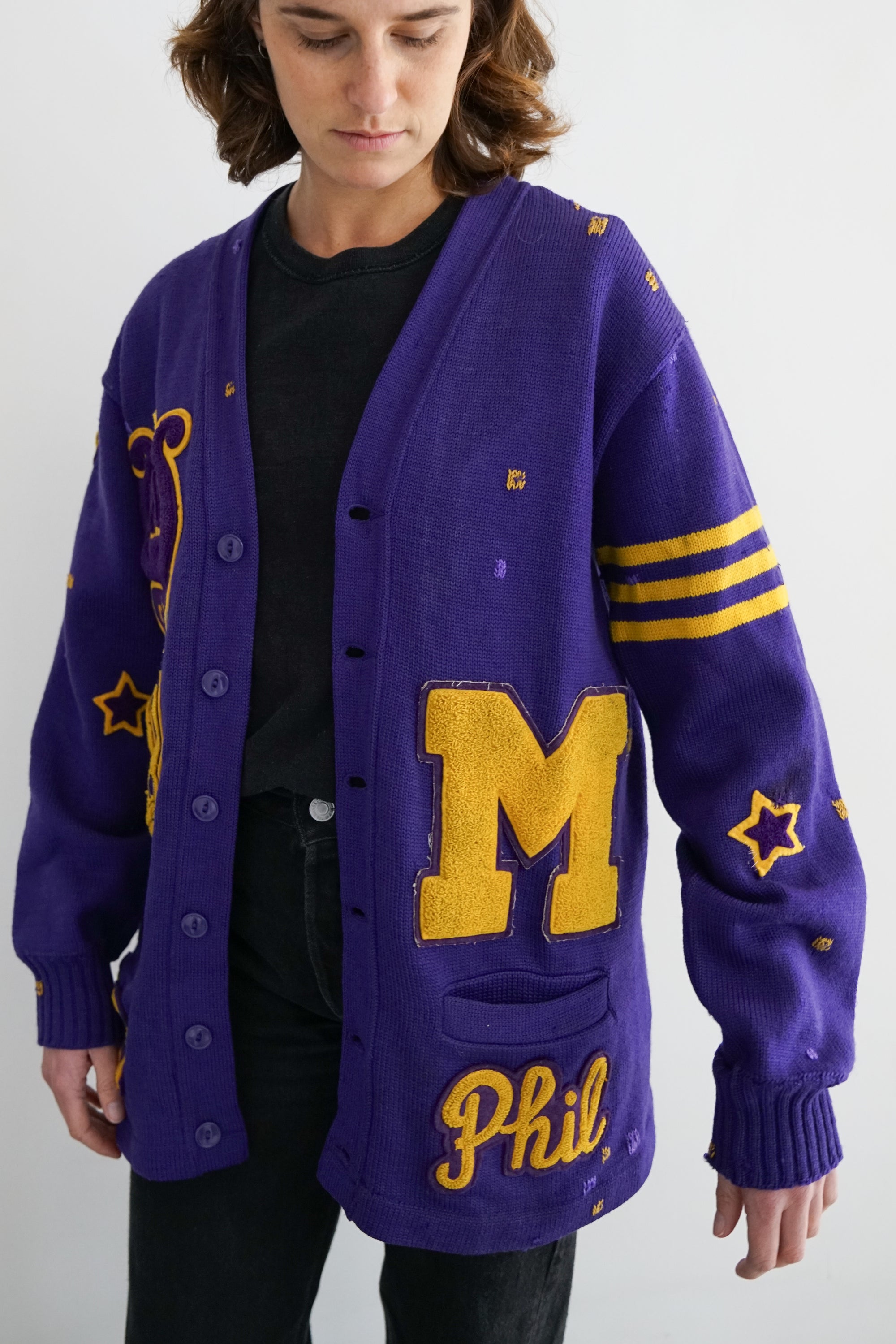 The 100 Holes Varsity Cardigan