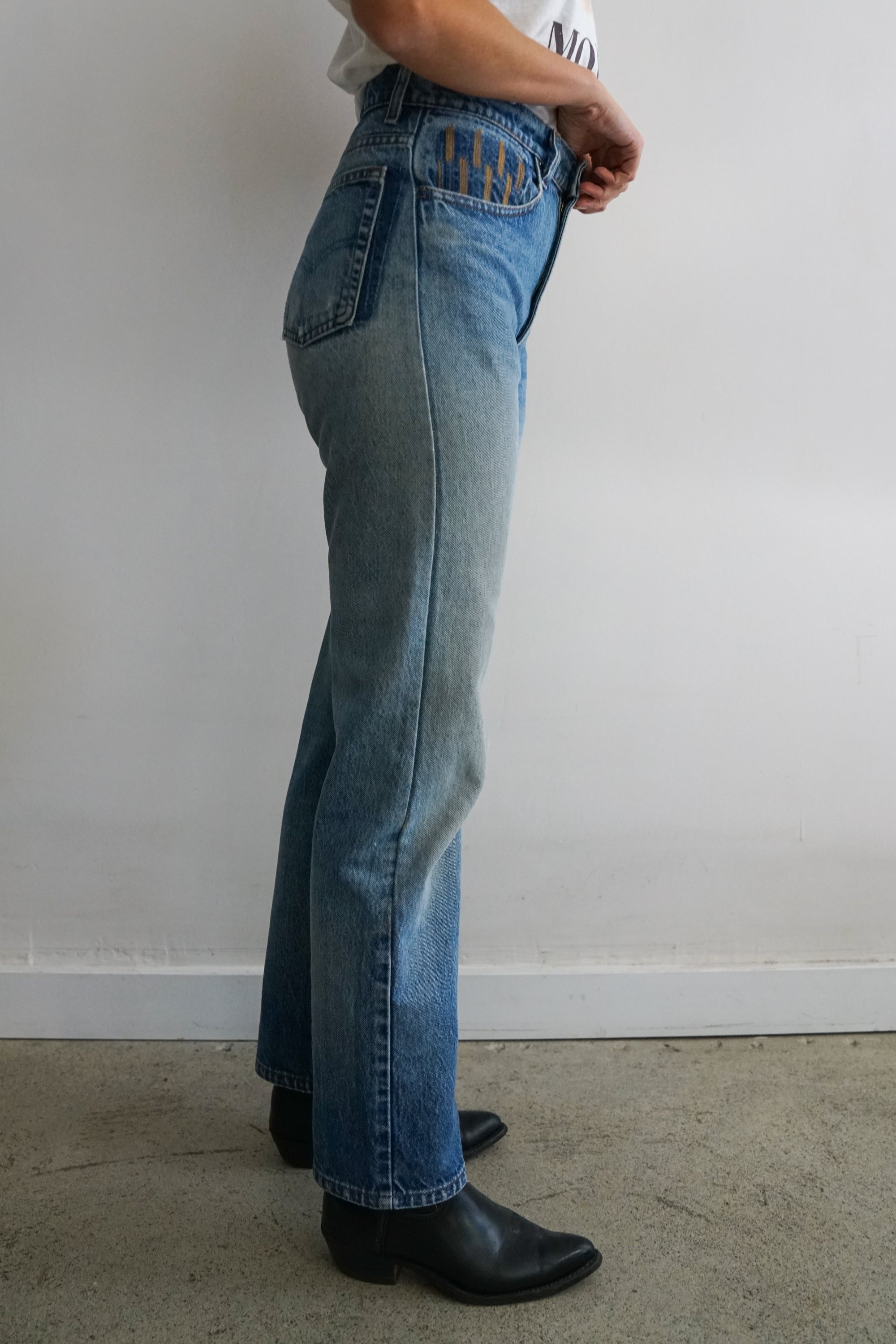 Reworked 70s Levis 505 28"W