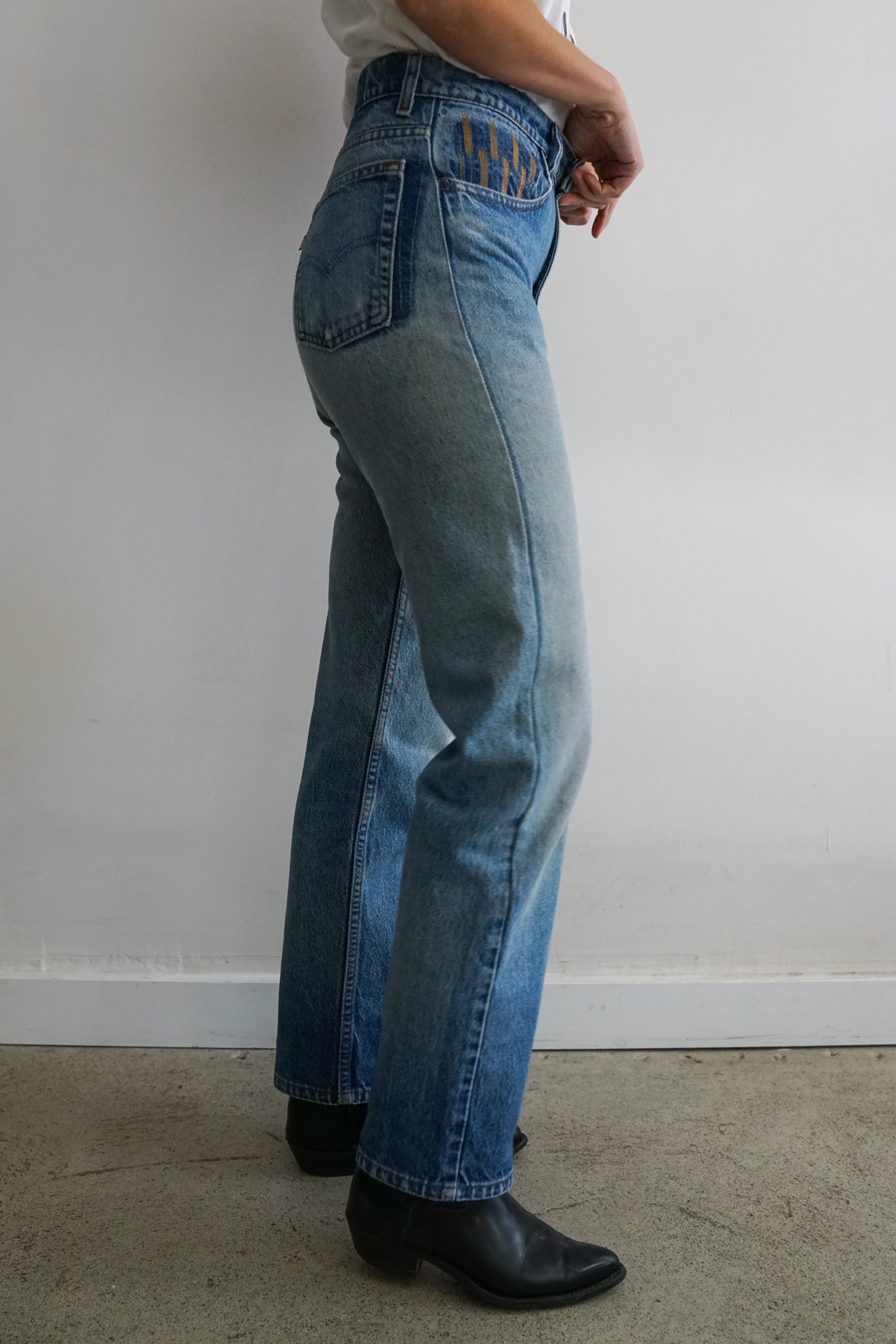 Reworked 70s Levis 505 28"W