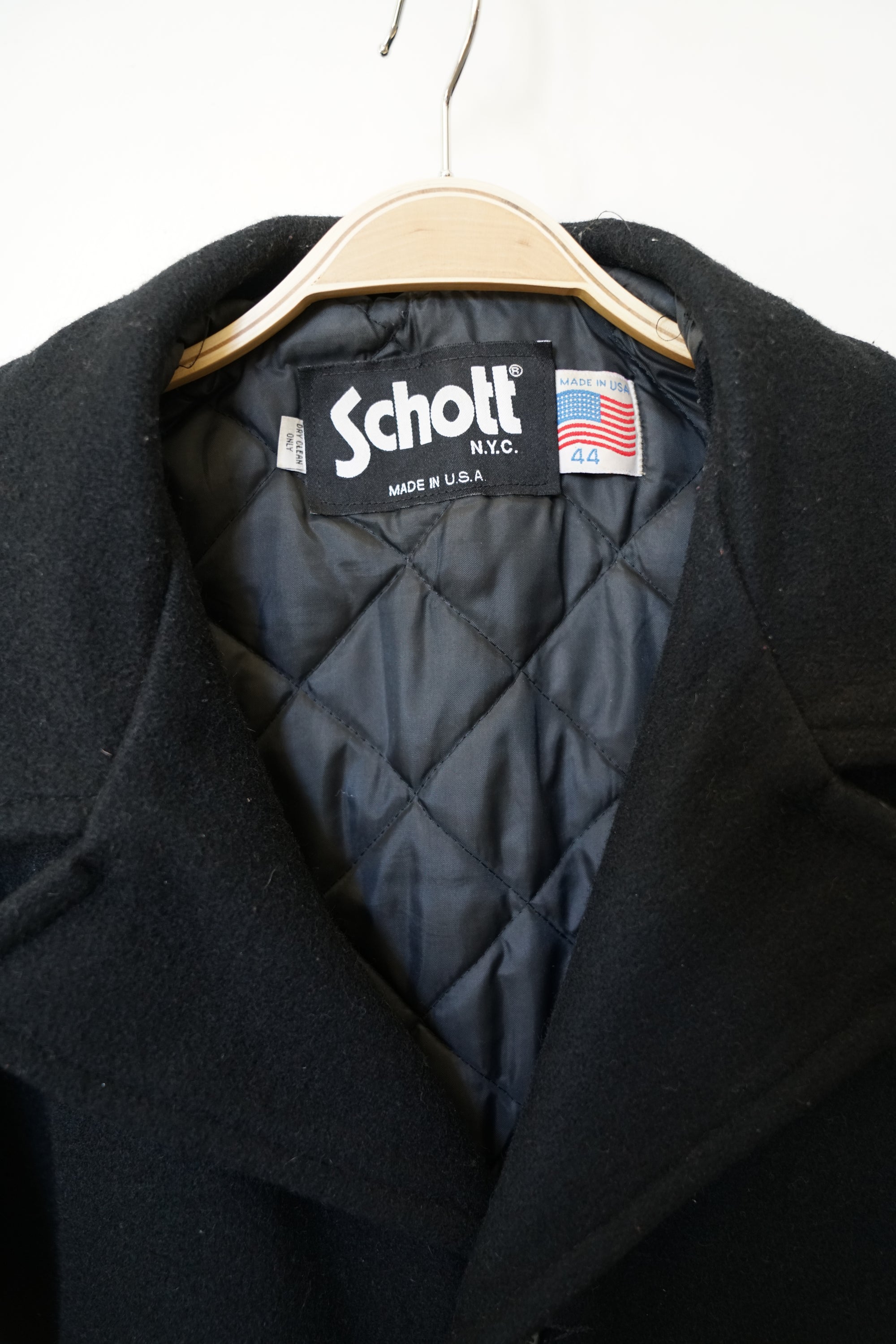 Vintage Schott Wool Peacoat
