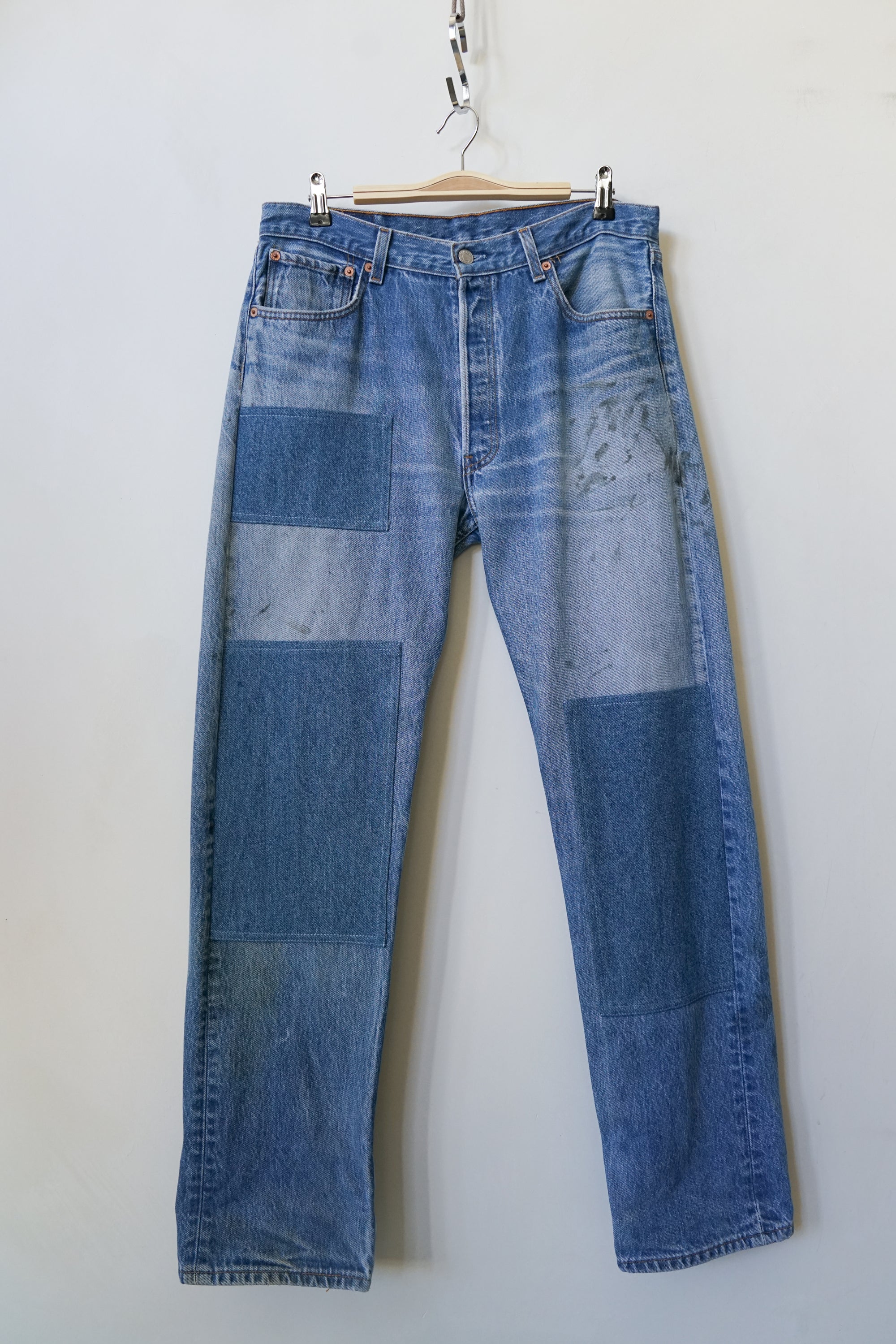 Repaired Vintage Levis 501 33W