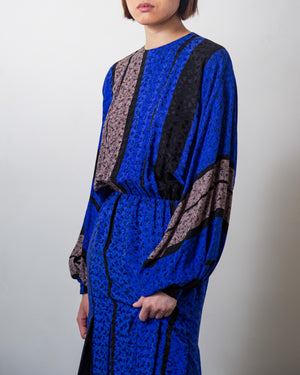 Paul Louis Orrier for Saks Fifth Avenue Silk Dress