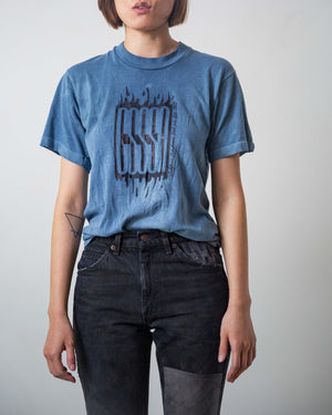 Reworked Repaired + Naturally Dyed Denim 26W