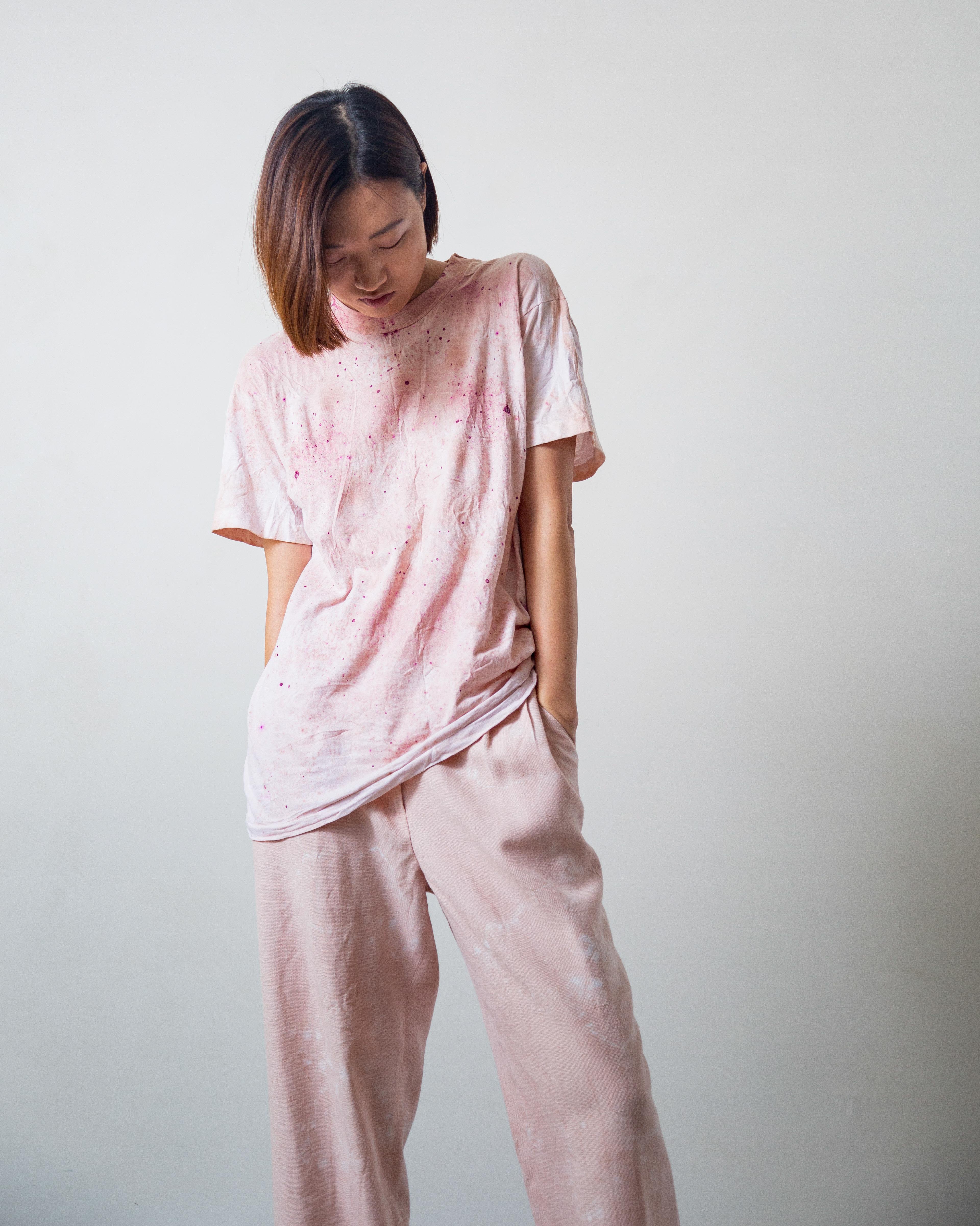 Avocado Dyed Pleated Pant 30W