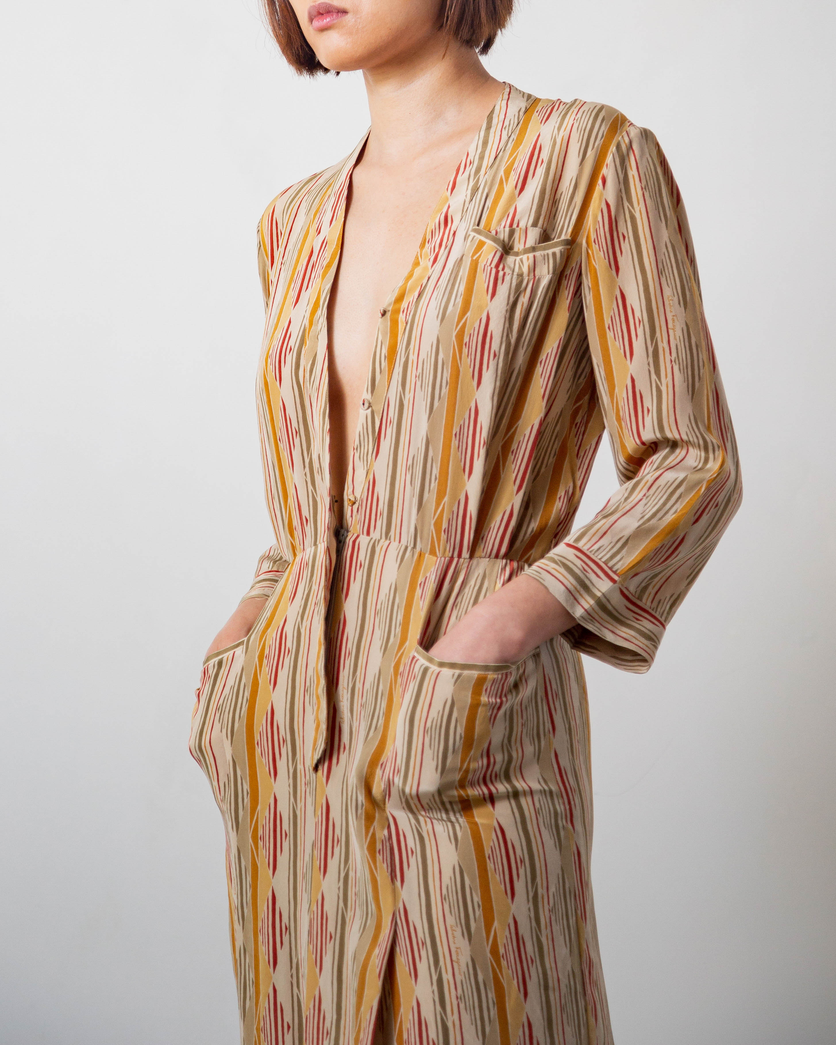 Salvatore Ferragamo Silk Dress