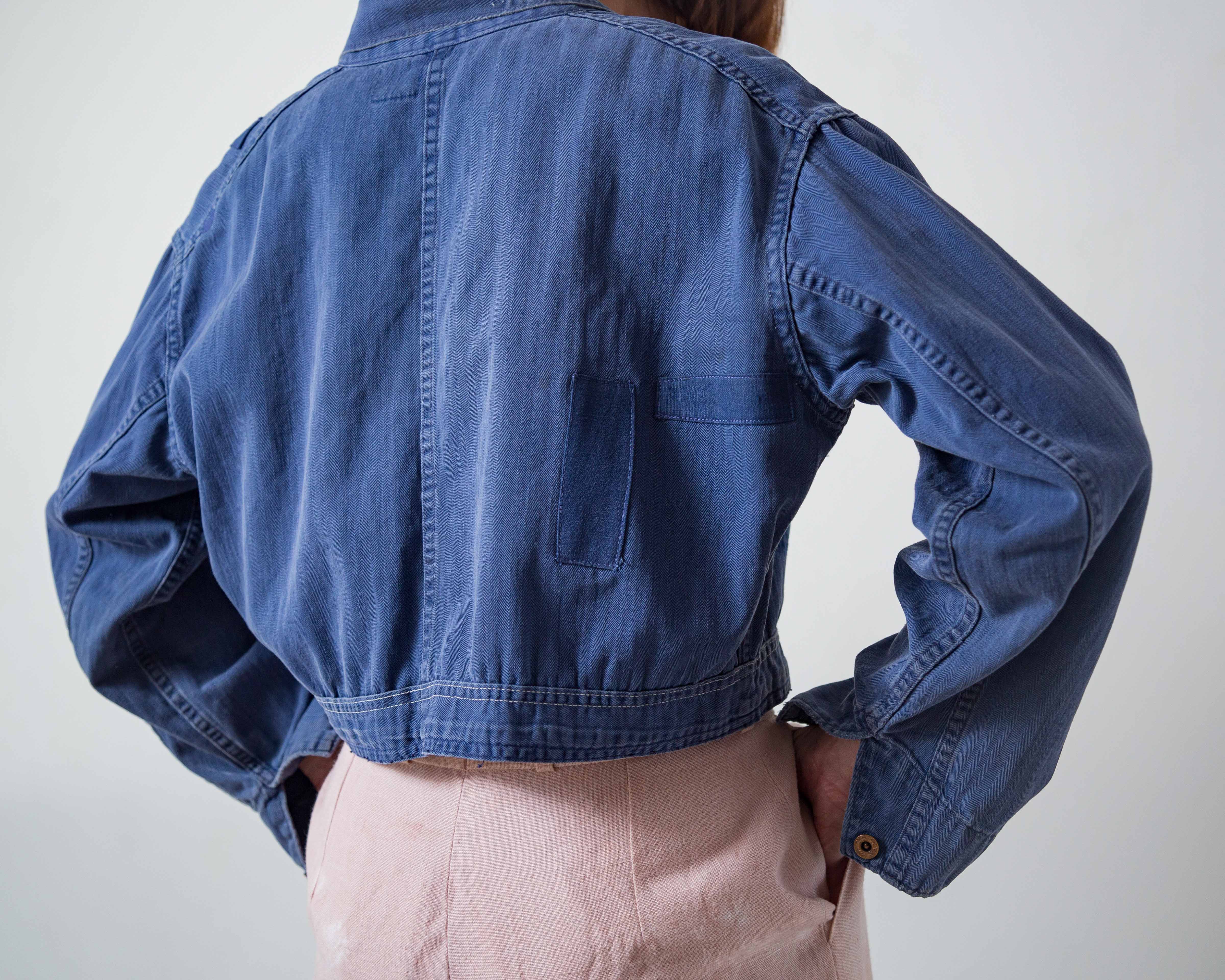 Deconstructed Workwear Jacket
