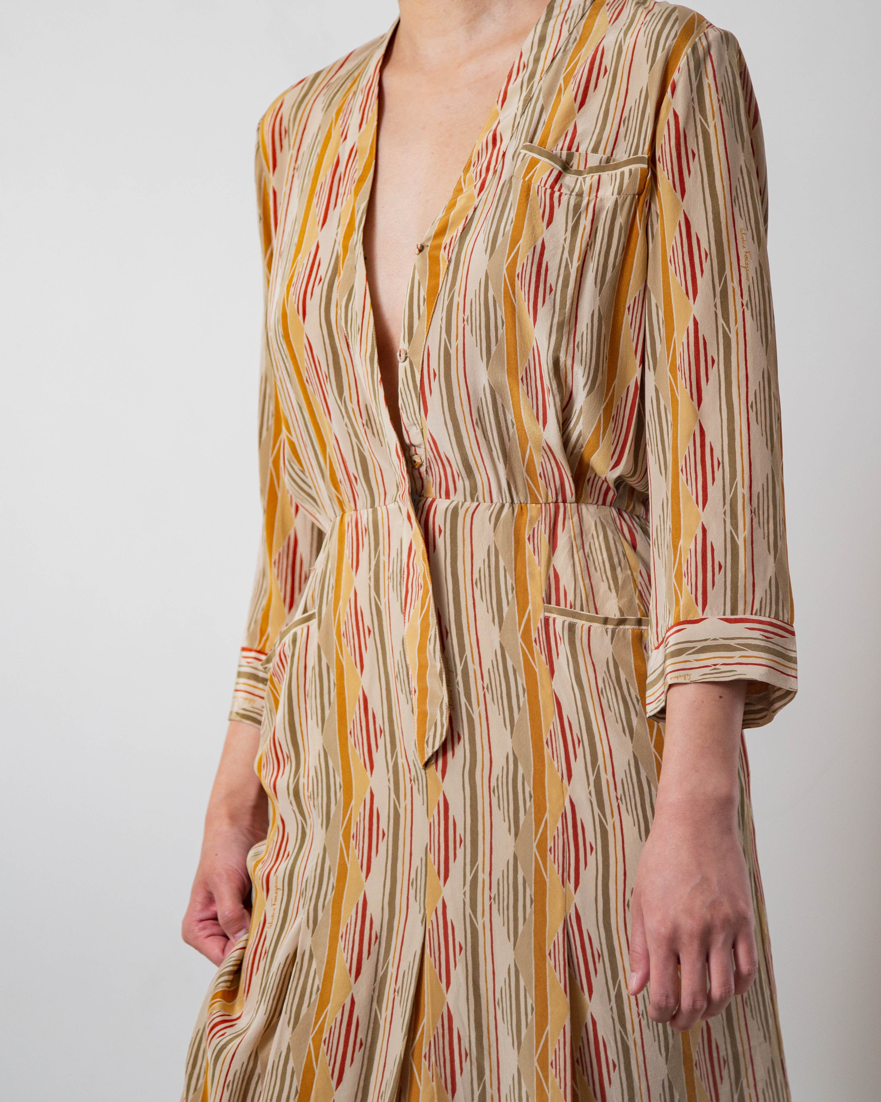Salvatore Ferragamo Silk Dress