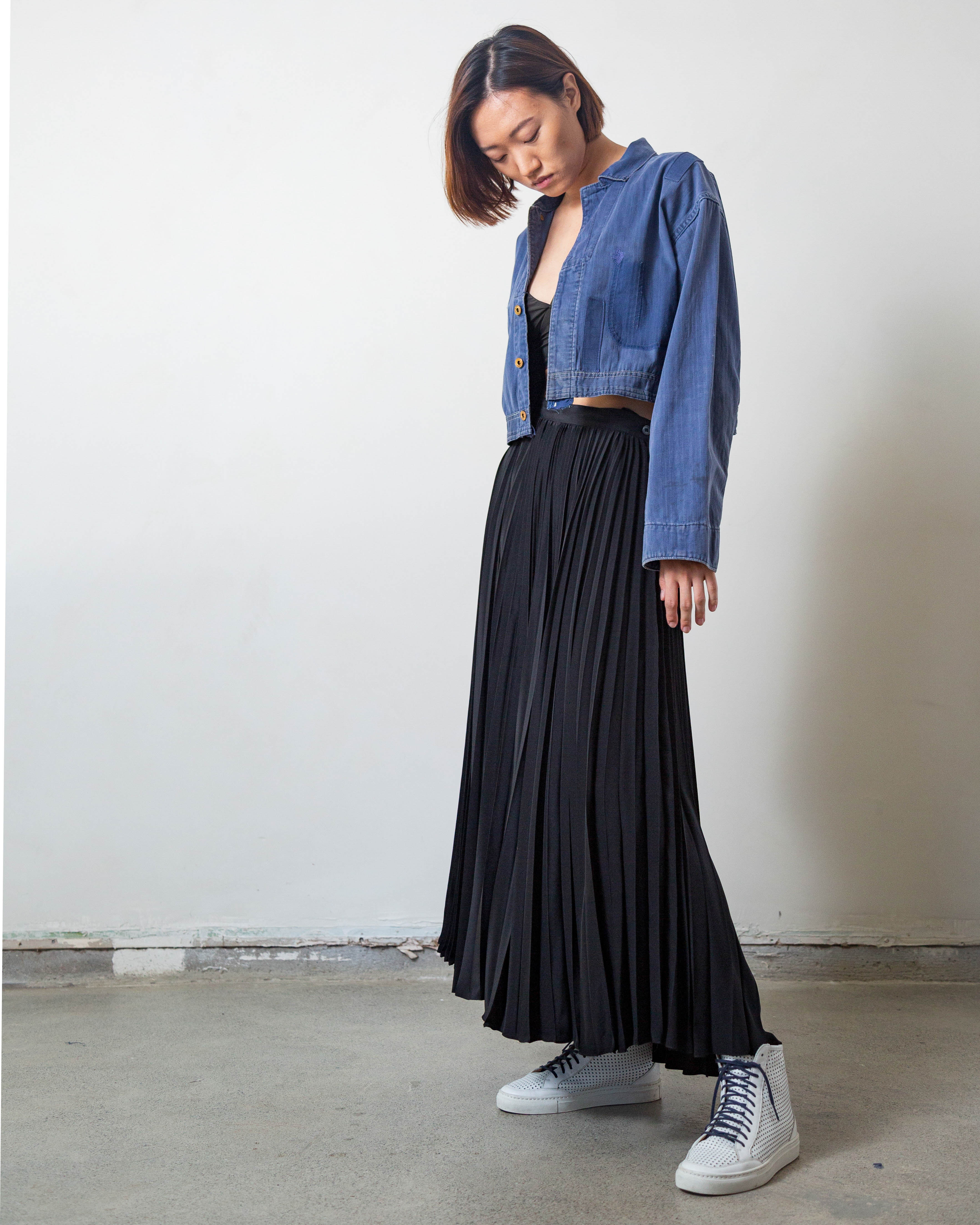 Poetry Icelyn Pleated Maxi Skirt - Poetry Clothing Store