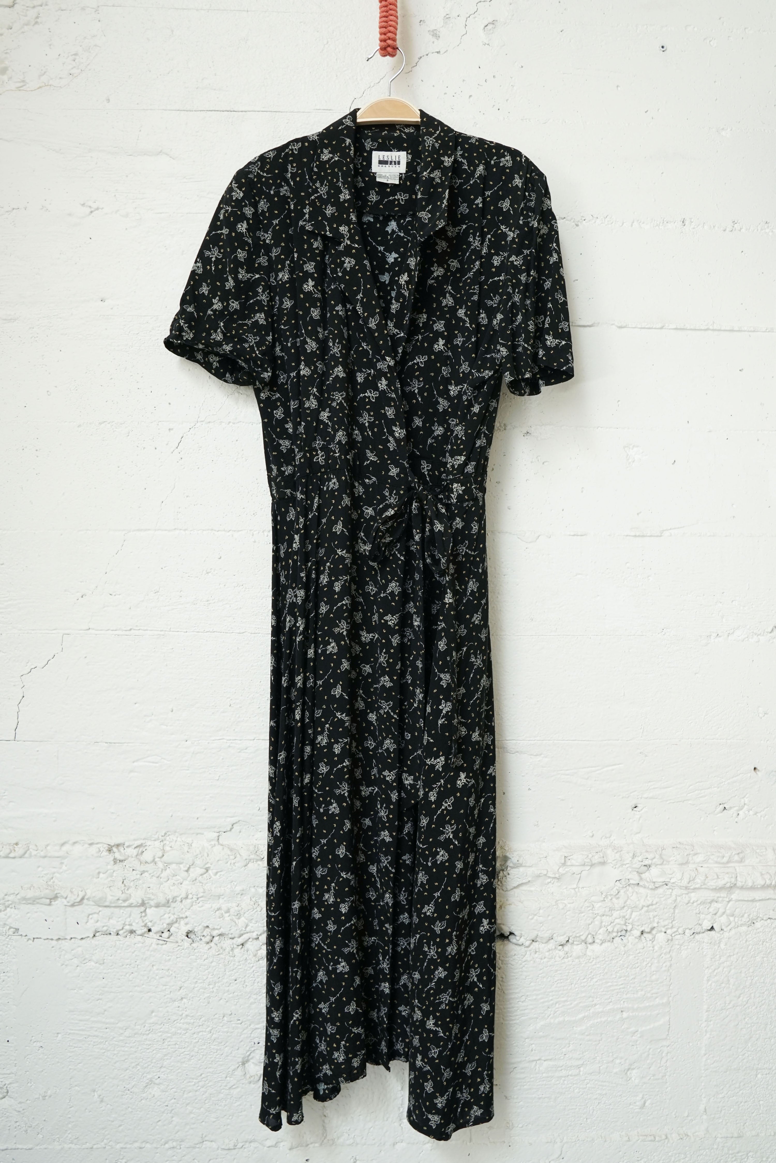 Floral Wrap Dress