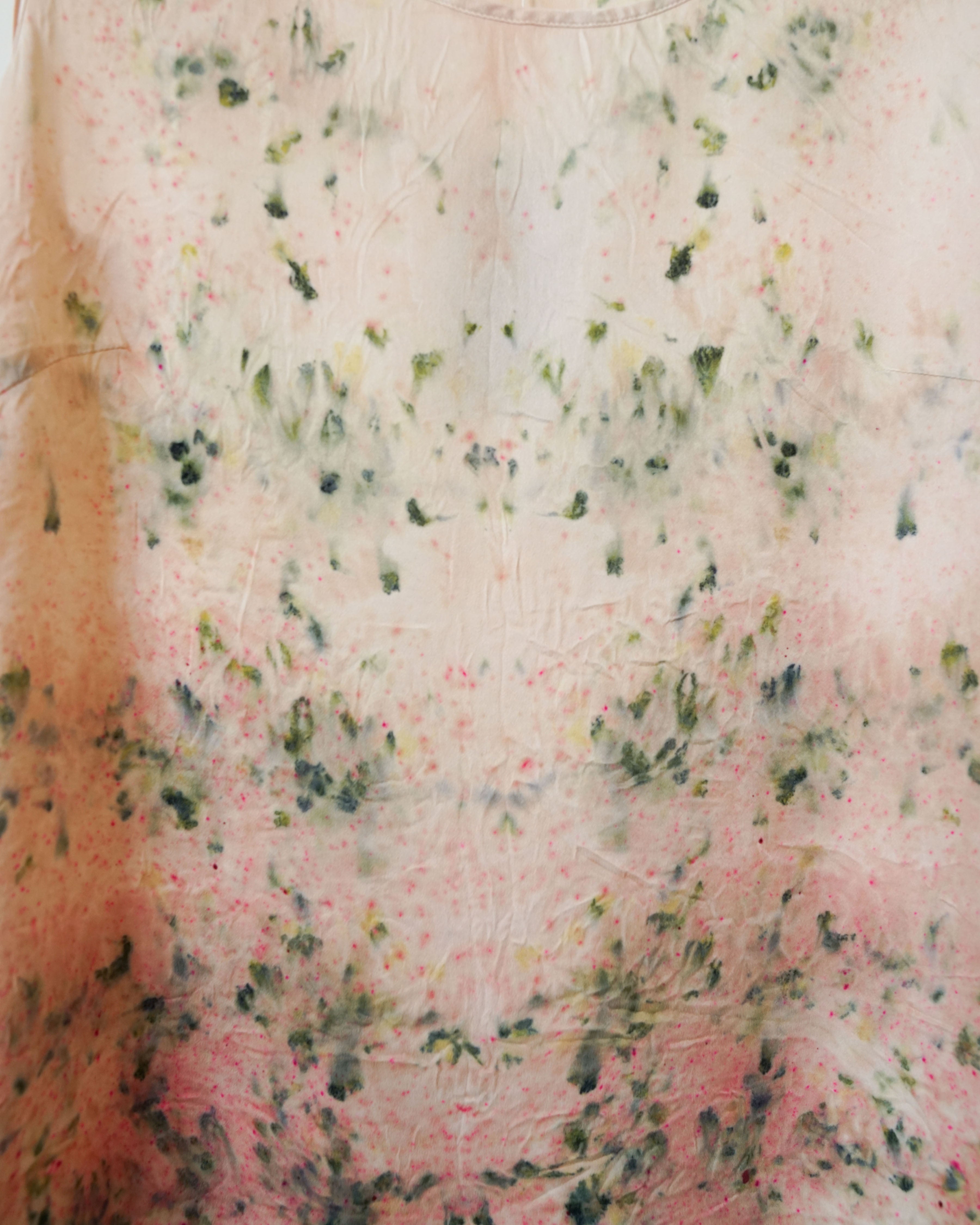 Petal Dye Vintage Silk Tank