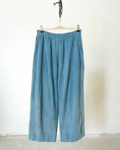 Indigo Dyed Easy Pant