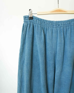 Indigo Dyed Easy Pant