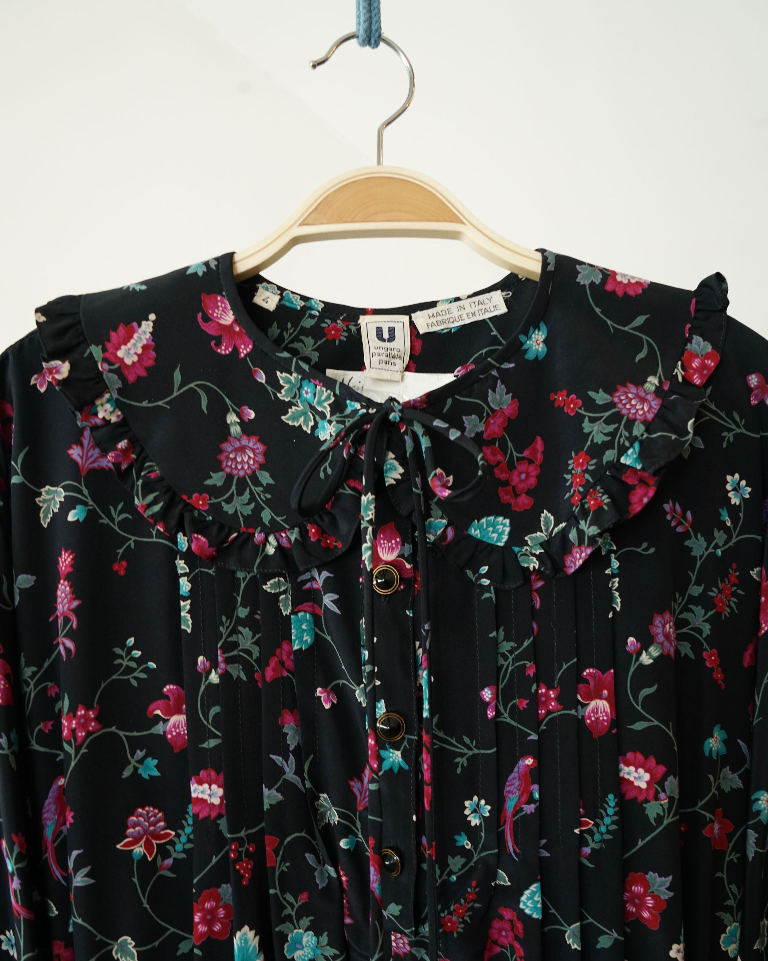 Deadstock Ungaro Parallel Paris Silk Dress