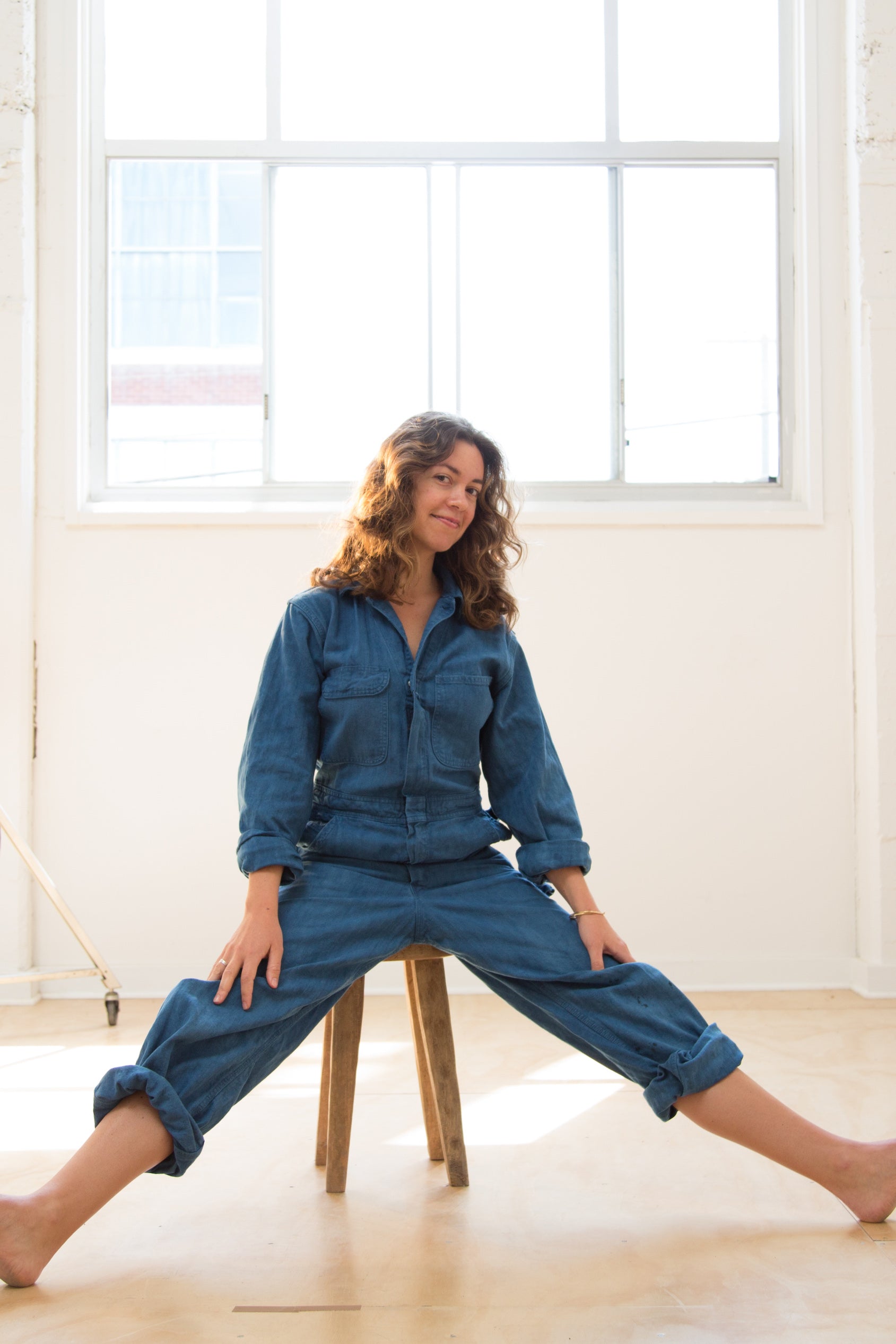 Jumpsuit in Indigo
