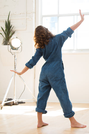 Jumpsuit in Indigo