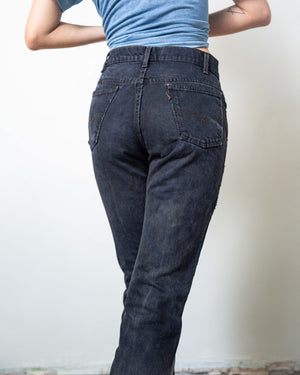 Reworked Repaired + Naturally Dyed Denim 26W